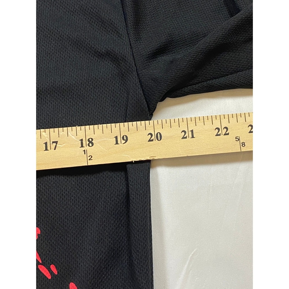Friday the‎ 13th Jason Voorhees Hockey Jersey Black Red White Size S P - Picture 12 of 13